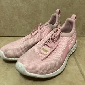 Women's Pink Puma Athletic Shoes